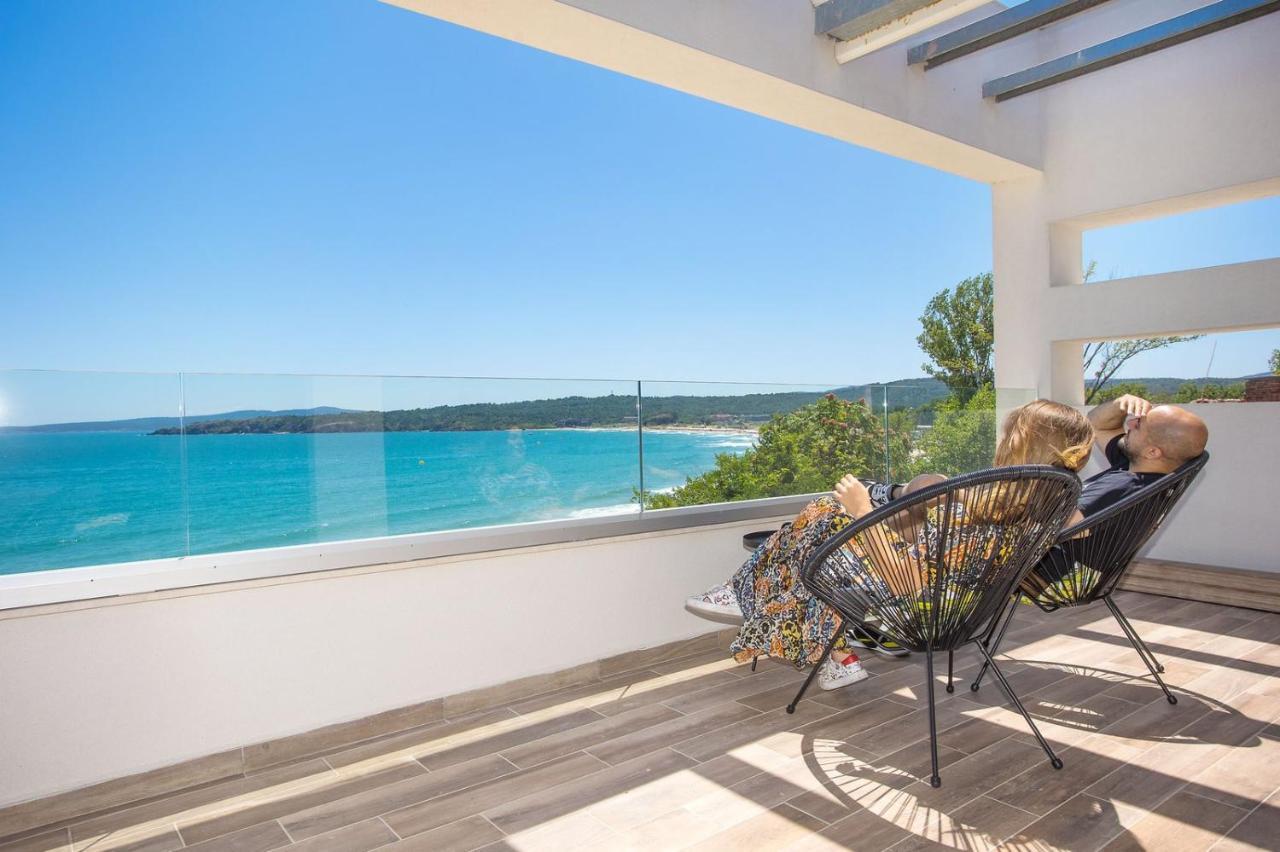Olive Villas Beach Hotel โซโซโปล ภายนอก รูปภาพ