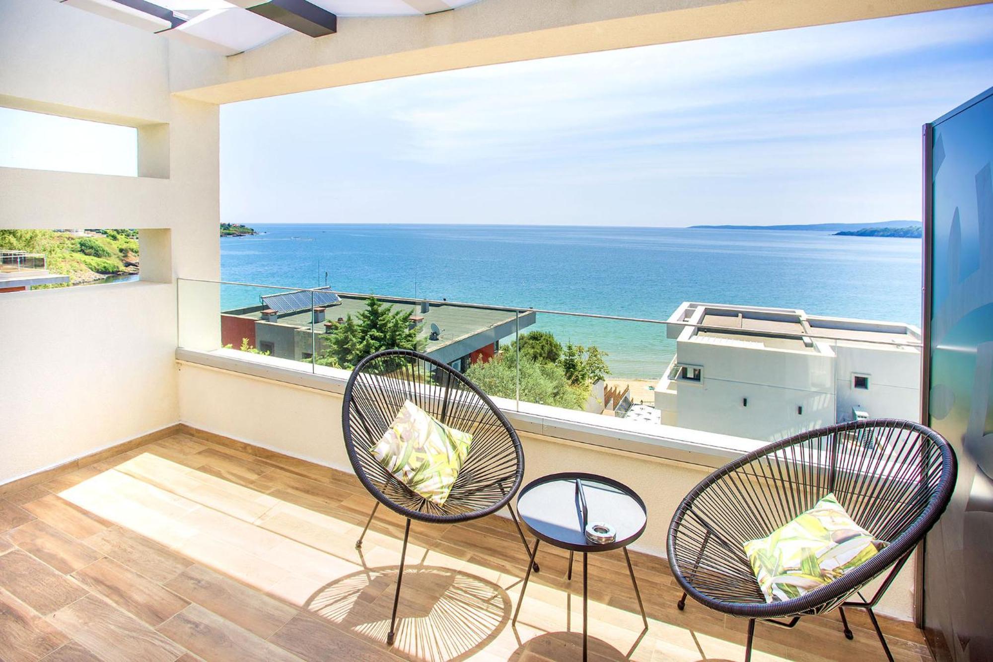 Olive Villas Beach Hotel โซโซโปล ภายนอก รูปภาพ